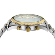 Load image into Gallery viewer, Michael Kors Lexington Chronograph with Silver and Gold Tone Stainless Steel Strap for Men MK8344