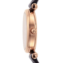 Load image into Gallery viewer, Fossil Watch for Women Carlie , Quartz Movement, 28 mm Rose Gold Stainless Steel Case with a Leather Strap, ES4700, product image 3