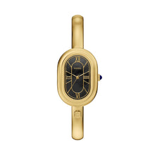 Load image into Gallery viewer, Fossil Sloan Watch for Women, Quartz Three Hand Movement with Stainless Steel Strap,Gold Tone and Jet Black ES5456, product image 1