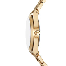 Load image into Gallery viewer, Michael Kors Lennox Watch for Women, Gold Tone Quartz Three Hand Movement with Stainless Steel Strap MK7500, product image 2