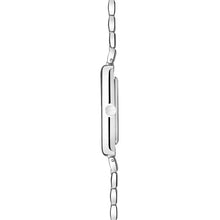 Load image into Gallery viewer, Accurist Rectangle 26mm Quartz Watch in White with Analogue Display, and Stainless Steel Bracelet 71007
