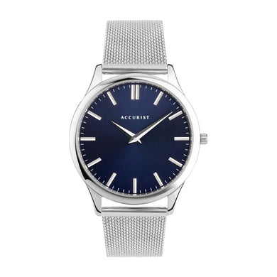 Mens Accurist Stainless Steel Bracelet Watch 7391