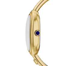 Load image into Gallery viewer, Fossil Sloan Watch for Women, Quartz Three Hand Movement with Stainless Steel Strap,Gold Tone and Jet Black ES5456, product image 4