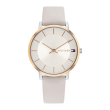Load image into Gallery viewer, Tommy Hilfiger Two Hand Quartz Movement Watch for Women with Grey Leather Strap - 1782671, product image 1