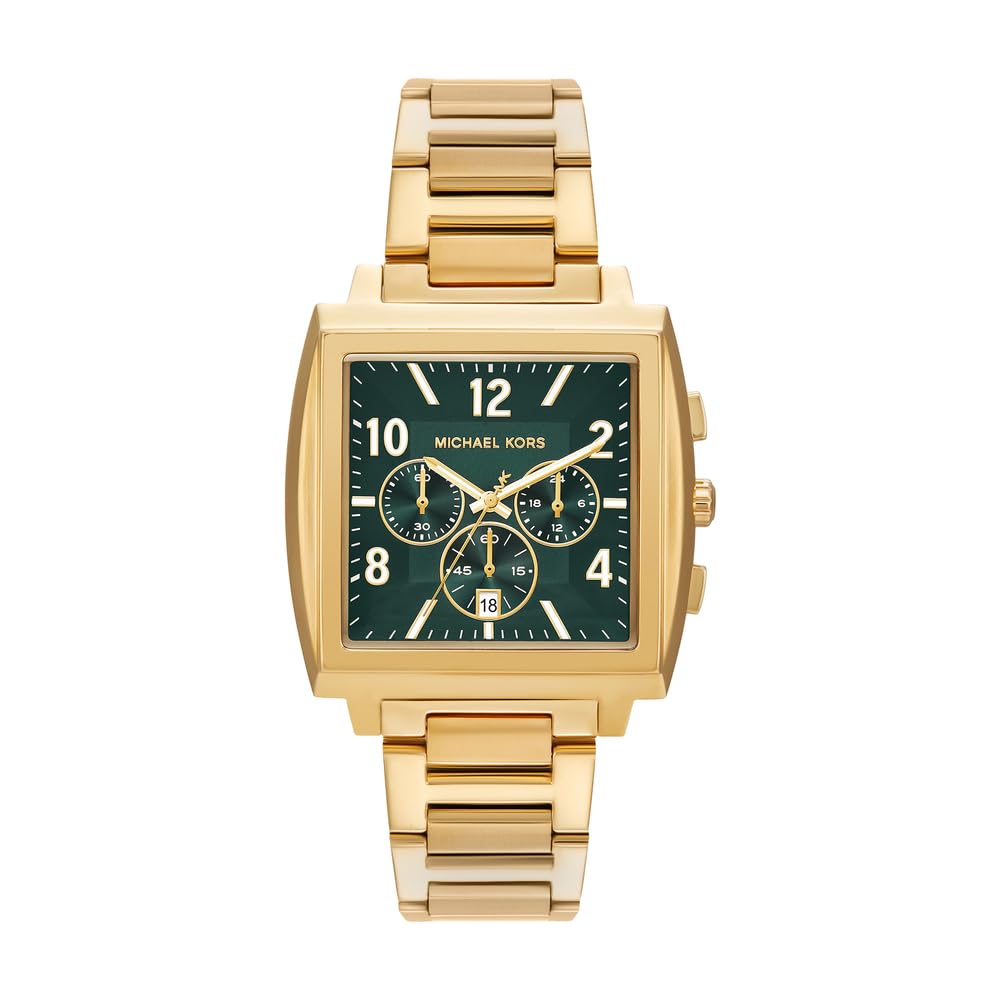 Michael Kors Rhys Men's 41MM Gold-Tone Stainless Steel Watch, MK9229, product image 1