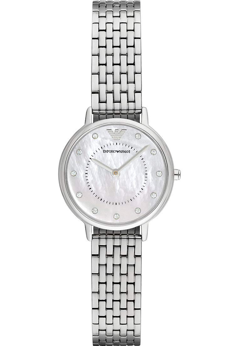 Emporio Armani Watch for Women, Two Hand Movement, 28 mm na Stainless Steel Case with a Stainless Steel Strap, AR2511, product image 1