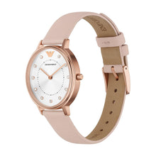 Load image into Gallery viewer, Emporio Armani Watch for Women, Two Hand Movement, 32 mm Rose Gold Stainless Steel Case with a Leather Strap, AR2510