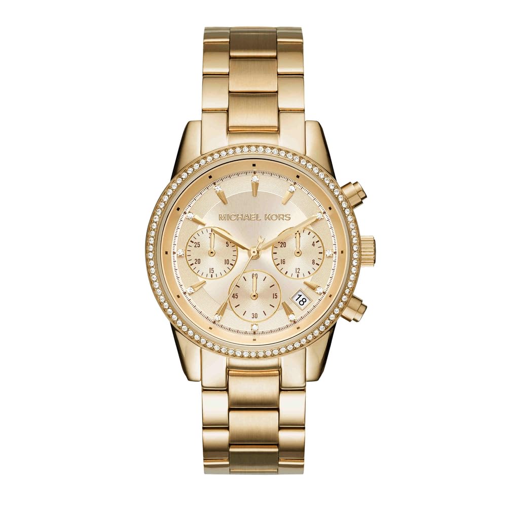 Michael Kors Gold Stainless Steel Women's Watch MK6356 Watch, product image 1