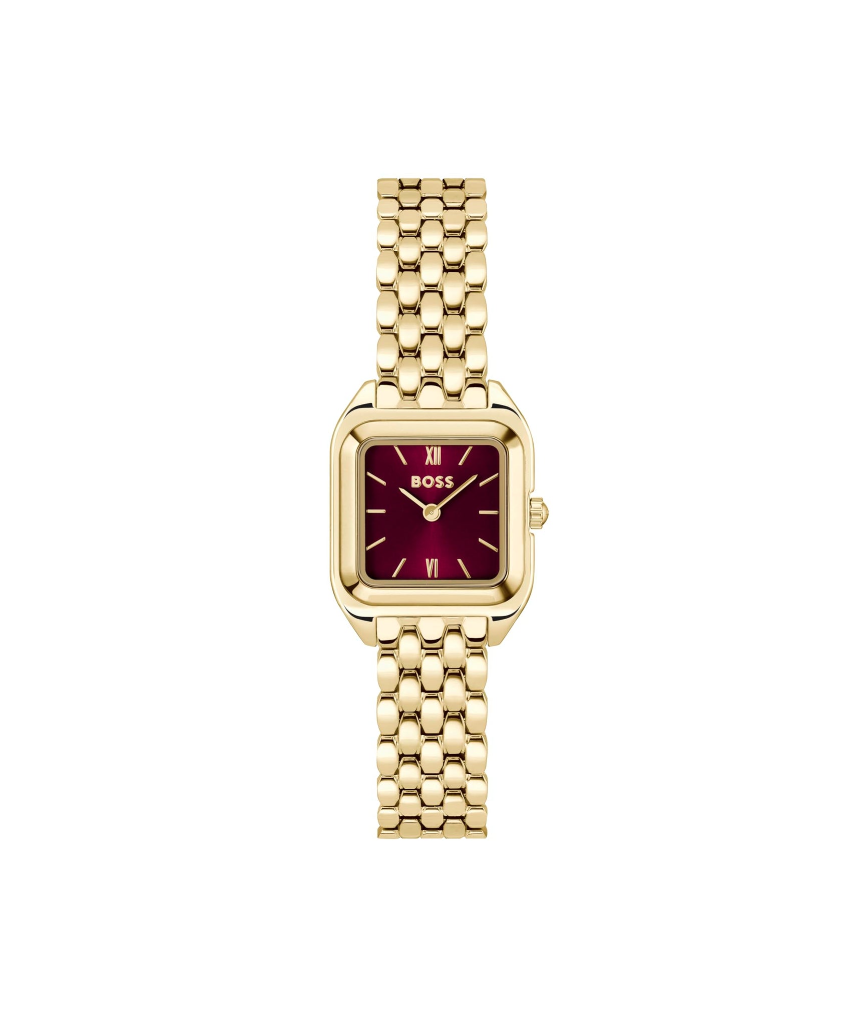 BOSS Two Hand Quartz Movement Watch for Women MAE Petite Collection with Light Yellow Gold Stainless Steel Bracelet - 1502824, product image 1