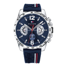 Load image into Gallery viewer, Tommy Hilfiger Analogue Multifunction Quartz Watch for Men with Silicone, Stainless Steel or Leather Bracelet, Day &amp; Date Sub-Dials, 5ATM Water Resistant 1791476, product image 1
