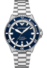 Load image into Gallery viewer, Emporio Armani Men's Analog Automatic Watch with Stainless Steel Strap AR60079, product image 1