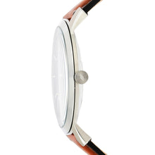 Load image into Gallery viewer, Fossil The Minimalist Men's Quartz Watch with Blue Dial and Brown Leather Strap FS5304, product image 3