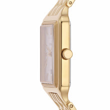 Load image into Gallery viewer, Fossil Raquel Watch for Women, Quartz Three Hand Movement with Stainless Steel Strap,Gold Tone and White ES5220, product image 4