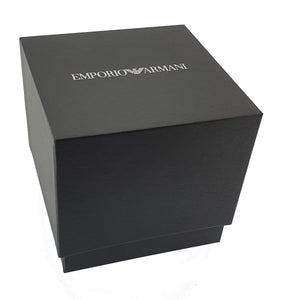 Emporio Armani Watch for Women, Two Hand Movement, 32 mm Rose Gold Stainless Steel Case with a Leather Strap, AR2510