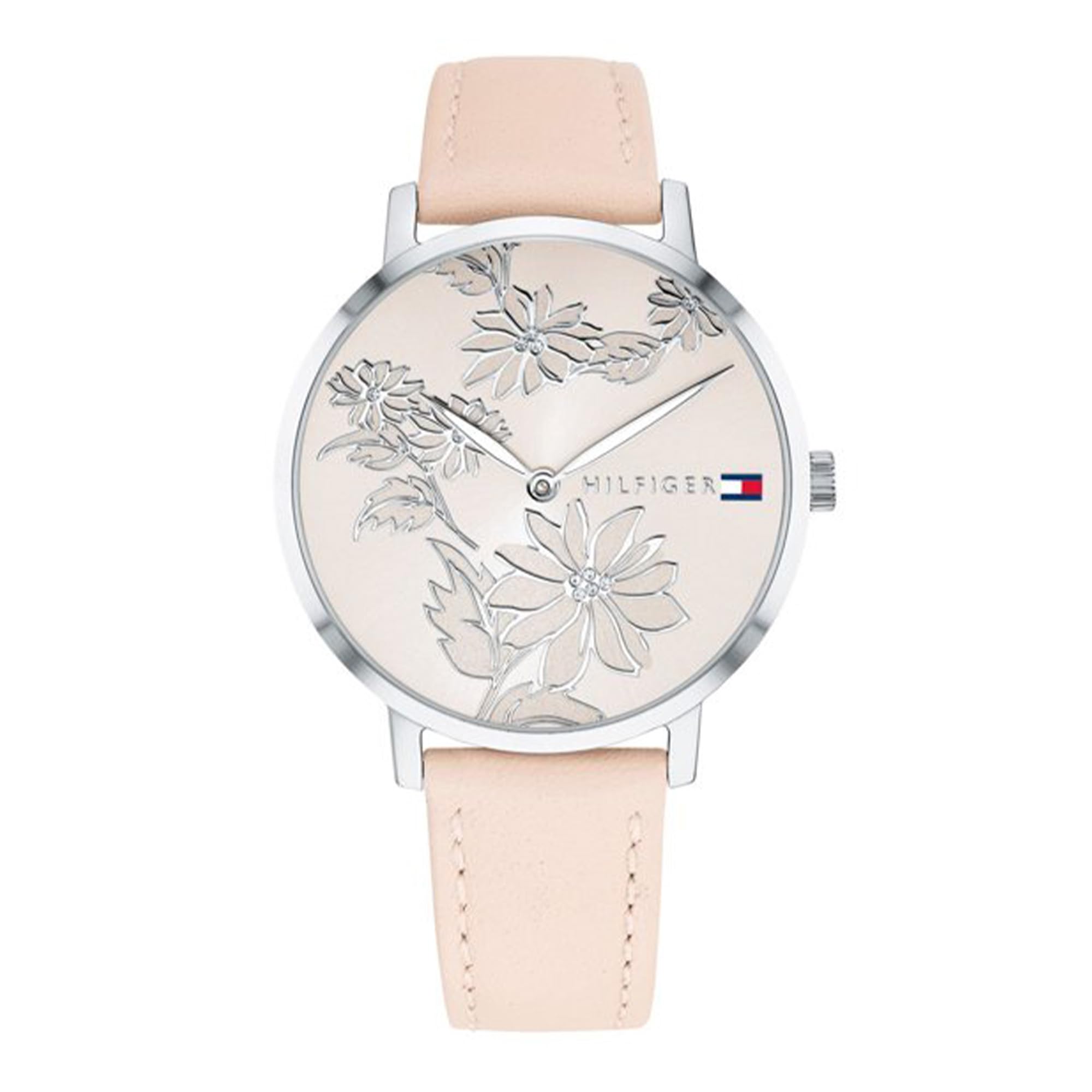 Tommy Hilfiger Two Hand Quartz Movement Watch for Women with Blush Leather Strap - 1781919, product image 1
