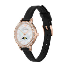 Load image into Gallery viewer, Emporio Armani Watch for Women, 32mm Quartz Moonphase Movement with Stainless Steel or Leather Strap AR11514, product image 6