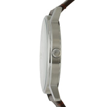 Load image into Gallery viewer, Emporio Armani Watch for Men, Three Hand Movement, 41 mm Silver Stainless Steel Case with a Leather Strap, AR11173, product image 3