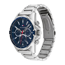 Load image into Gallery viewer, Tommy Hilfiger Analogue Multifunction Quartz Watch for Men with Silver Stainless Steel Bracelet - 1791788, product image 2