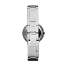 Load image into Gallery viewer, FOSSIL Virginia Womens Quartz Watch with Silver Dial and Silver Stainless Steel Bracelet ES3282, product image 3