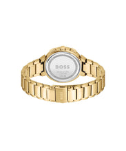 Load image into Gallery viewer, BOSS Analogue Multifunction Quartz Watch for Women ONE Collection with Gold Colored Stainless Steel Bracelet - 1502679, product image 3