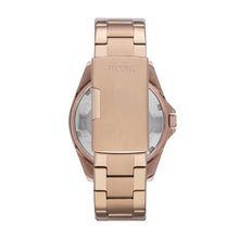 Load image into Gallery viewer, FOSSIL Riley Womens Quartz Watch with Rose Gold Dial and Rose Gold Stainless Steel Bracelet ES2811, product image 2