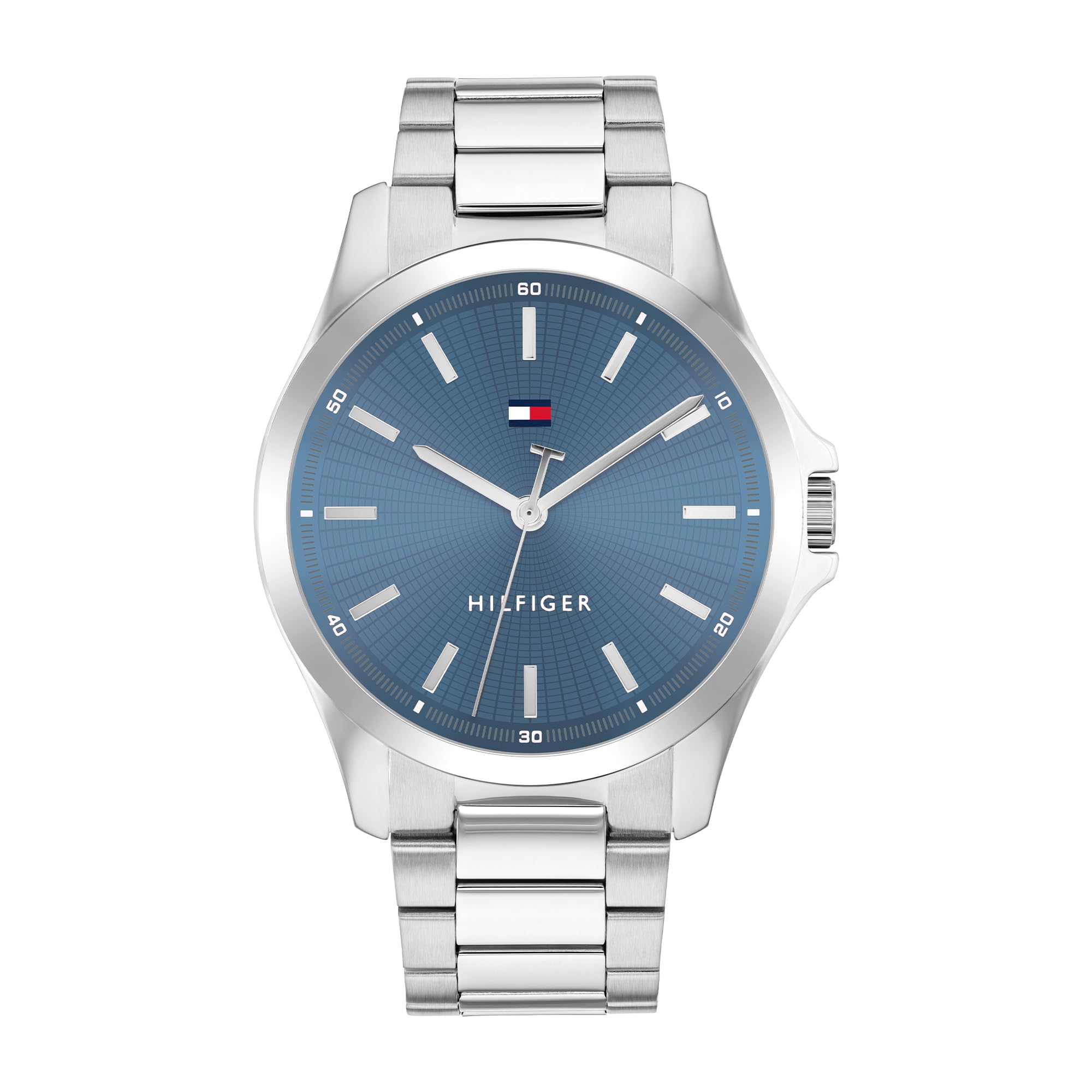 Tommy Hilfiger Three Hand Quartz Movement Watch for Men with Silver Stainless Steel Bracelet - 1710670, product image 1