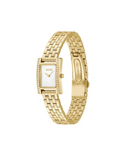Load image into Gallery viewer, BOSS Two Hand Quartz Movement Watch for Women Lucy Precious Collection with Gold Colored Stainless Steel Bracelet - 1502815, product image 2