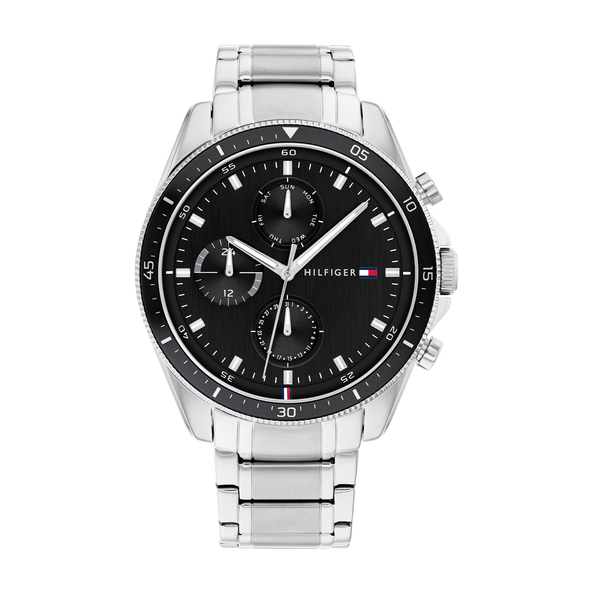 Tommy Hilfiger Analogue Multifunction Quartz Watch for Men with Silver Stainless Steel Bracelet - 1791835, product image 1