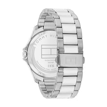 Load image into Gallery viewer, Tommy Hilfiger Three Hand Quartz Movement Watch for Men with Silver Stainless Steel Bracelet - 1710670, product image 3