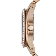 Load image into Gallery viewer, FOSSIL Riley Womens Quartz Watch with Rose Gold Dial and Rose Gold Stainless Steel Bracelet ES2811, product image 3