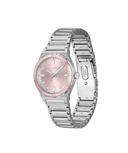 Load image into Gallery viewer, BOSS Three Hand Quartz Movement Watch for Women Candor Ladies Sport Collection with Silver Stainless Steel Bracelet - 1502788, product image 2