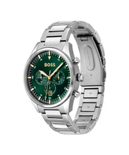 Load image into Gallery viewer, BOSS Chronograph Quartz Watch for Men Pioneer Collection with Silver Stainless Steel Bracelet - 1513868, product image 2