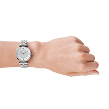 Load image into Gallery viewer, Emporio Armani Watch for Women, Two Hand Movement, 32 mm Silver Stainless Steel Case with a Stainless Steel Strap, AR1925, product image 6
