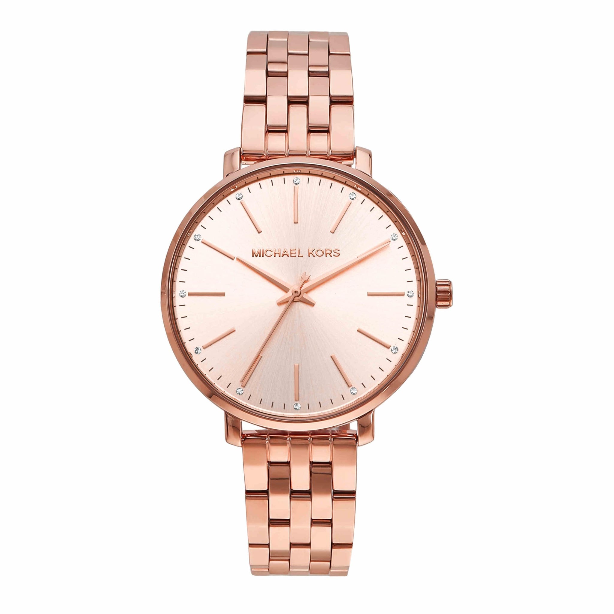 Michael Kors Pyper Watch for Women, Quartz three hand movement with Stainless steel or Alloy strap MK3897, product image 1