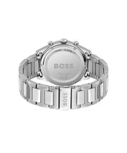 Load image into Gallery viewer, BOSS Chronograph Quartz Watch for Men Pioneer Collection with Silver Stainless Steel Bracelet - 1513868, product image 3