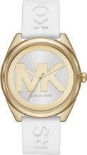 Load image into Gallery viewer, Michael Kors Janelle Watch for Women, Quartz Three Hand Movement with Stainless Steel or Silicon Strap