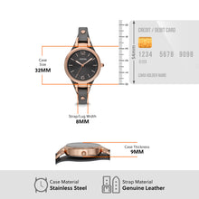 Load image into Gallery viewer, FOSSIL Georgia Womens Quartz Watch with Grey Dial and Grey Leather Strap ES3077, product image 5