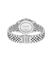 Load image into Gallery viewer, BOSS Three Hand Quartz Movement Watch for Women Graceful Collection with Silver Stainless Steel Bracelet - 1502776, product image 3