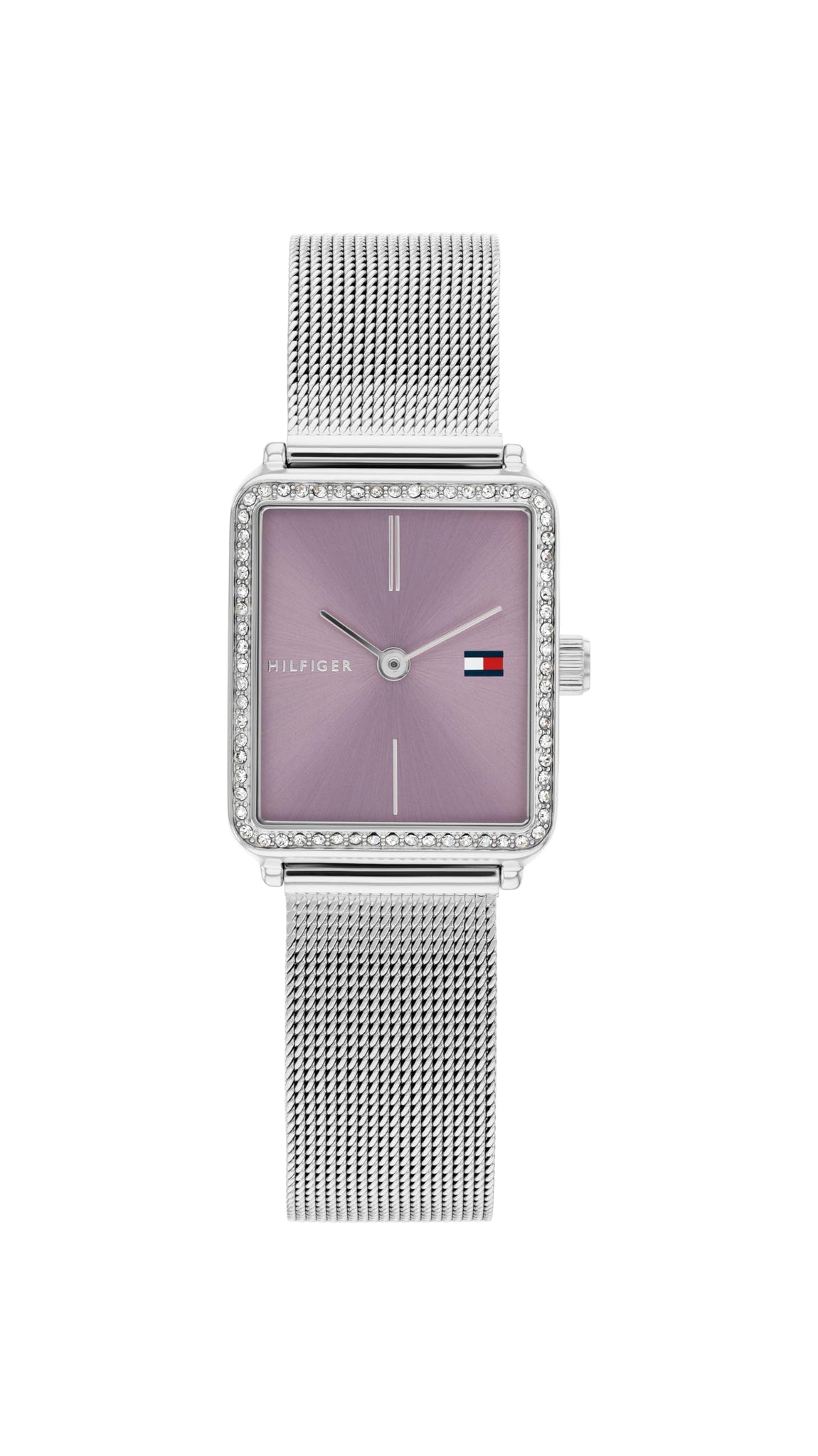 Tommy Hilfiger Two Hand Quartz Movement Watch for Women with Silver Stainless Steel Mesh Bracelet - 1782790, product image 1