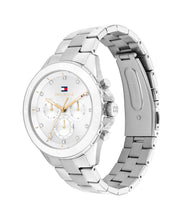 Load image into Gallery viewer, Tommy Hilfiger Analogue Multifunction Quartz Watch for Women with Silver Stainless Steel Bracelet - 1782707, product image 2