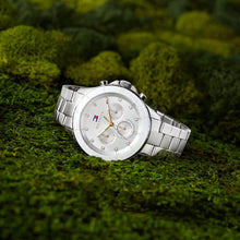 Load image into Gallery viewer, Tommy Hilfiger Analogue Multifunction Quartz Watch for Women with Silver Stainless Steel Bracelet - 1782707, product image 5