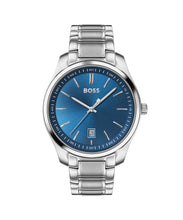 Load image into Gallery viewer, BOSS Analogue Quartz Watch for Men Circuit Collection with Silver Stainless Steel Bracelet - 1513731, product image 1
