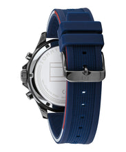 Load image into Gallery viewer, Tommy Hilfiger Analogue Multifunction Quartz Watch for Men with Navy Blue Silicone Bracelet - 1791721, product image 3