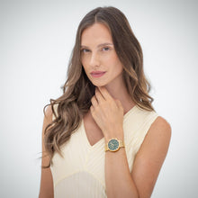 Load image into Gallery viewer, BOSS Analogue Multifunction Quartz Watch for Women ONE Collection with Gold Colored Stainless Steel Bracelet - 1502679, product image 5