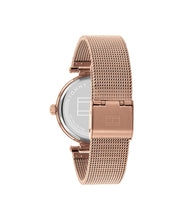 Load image into Gallery viewer, Tommy Hilfiger Analogue Quartz Watch for Women with Rose Gold Colored Stainless Steel Mesh Bracelet - 1782508, product image 3