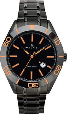 Accurist Mens Analogue Classic Quartz Watch with Solid Stainless Steel Strap 7224 ambersleys