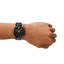 Load image into Gallery viewer, Emporio Armani Men&#39;s Chronograph Black Ceramic Watch ambersleys