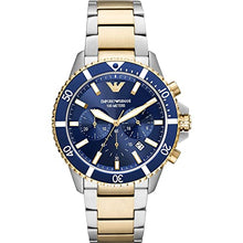 Load image into Gallery viewer, Emporio Armani Men&#39;s Chronograph, Stainless Steel Watch, 43mm case size ambersleys