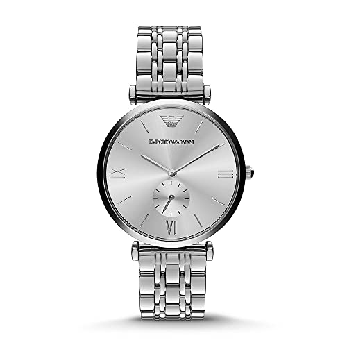 Emporio Armani Women's, Three-Hand Stainless Steel Watch, 40mm case size ambersleys
