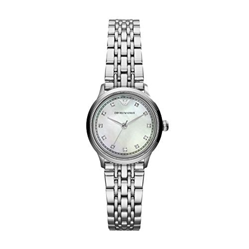 Emporio Armani Women's Three-Hand Stainless Steel Watch ambersleys